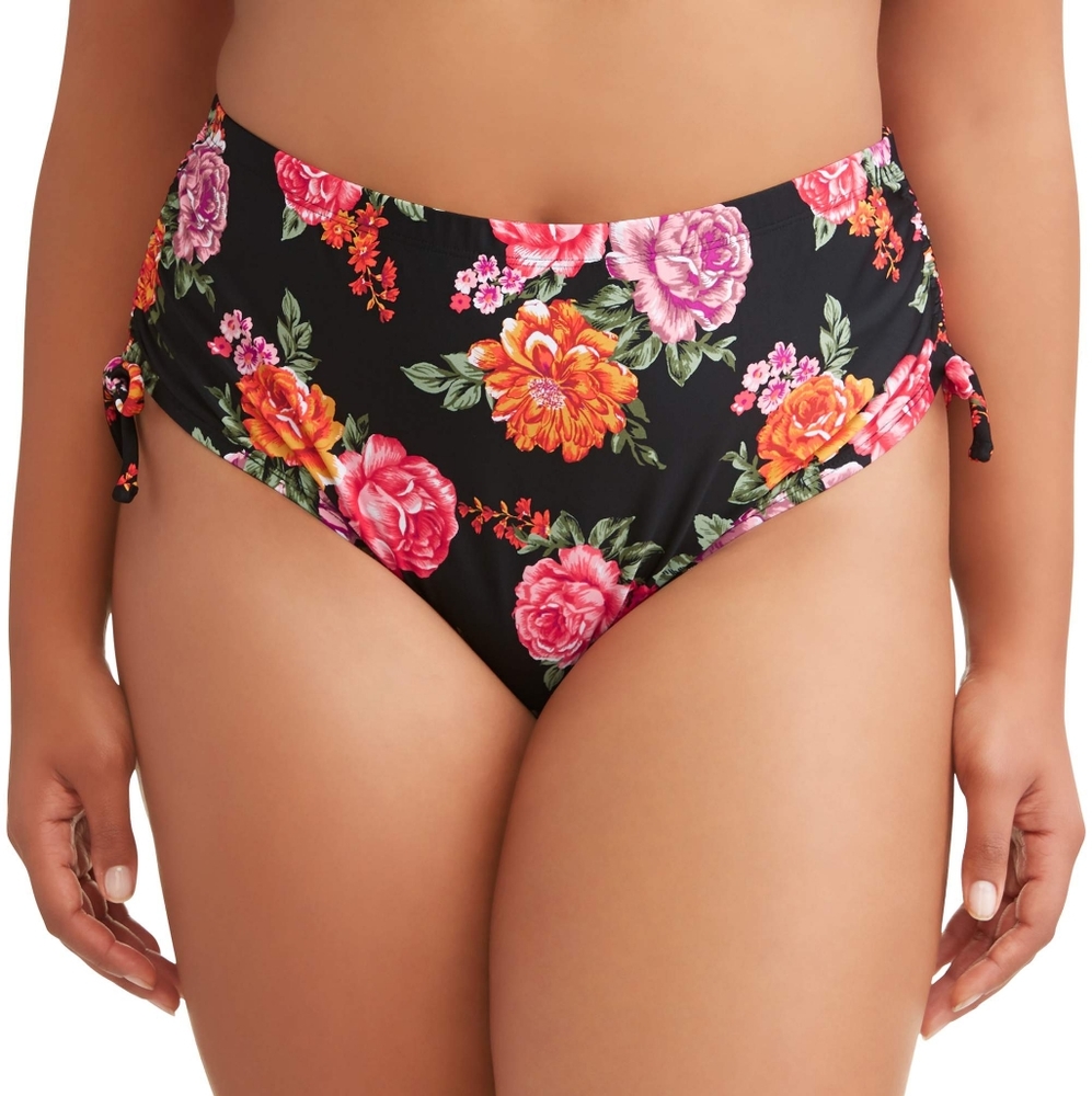 {TERRA & SKY} NWT Women's Floral Swimsuit Bottom